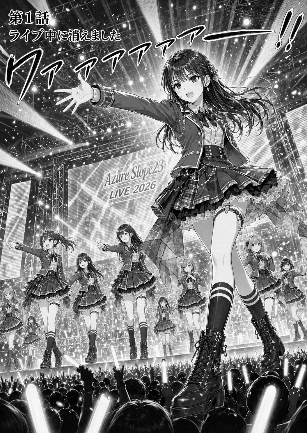 第1話「ライブ中に消えました」 1ページ