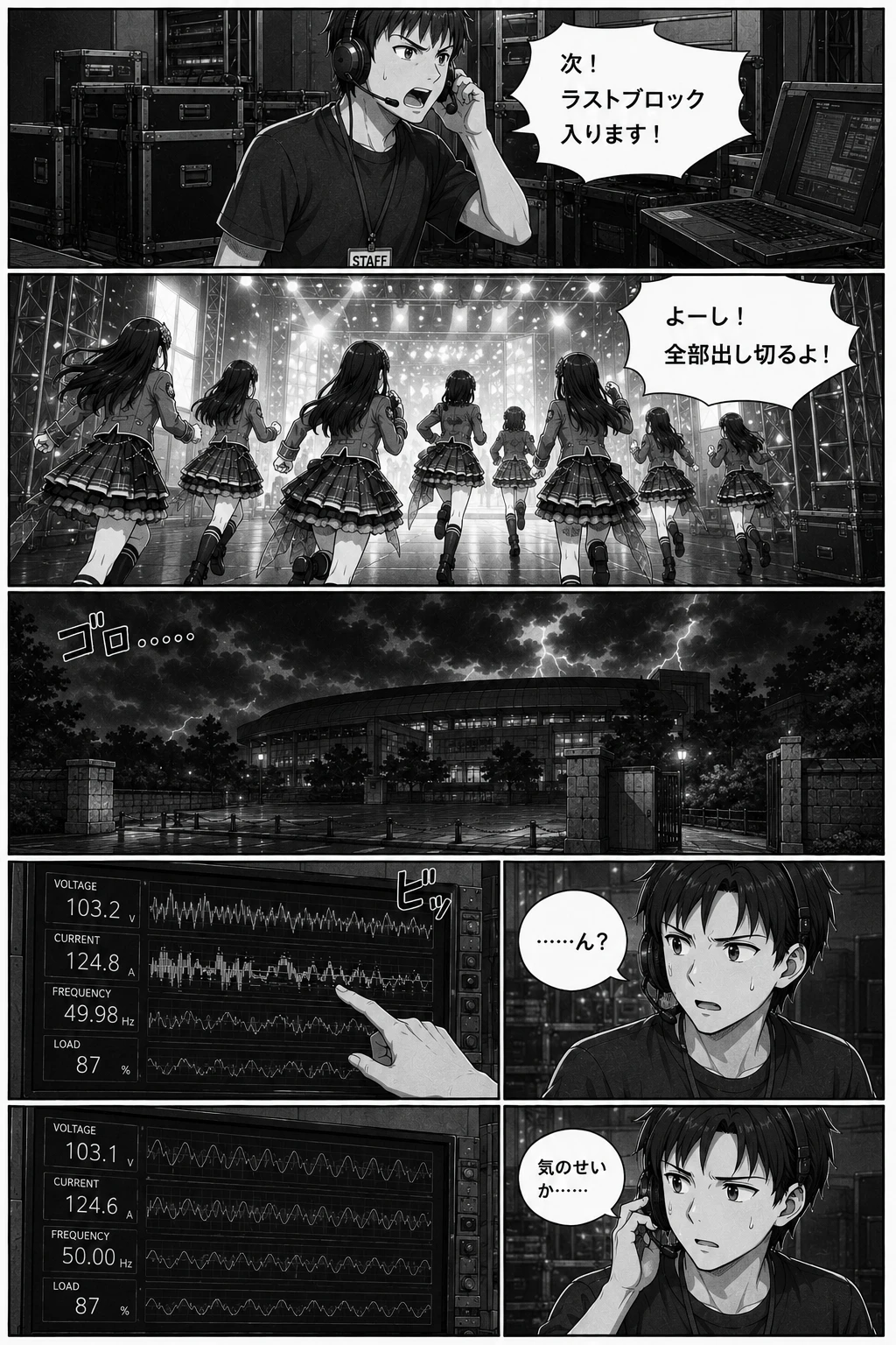 第1話「ライブ中に消えました」 5ページ
