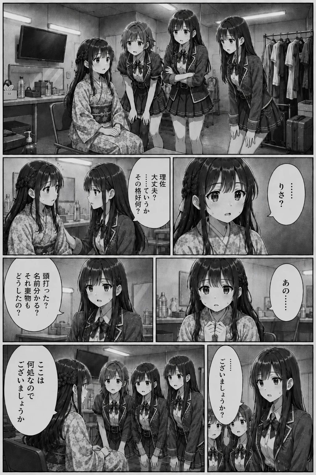 第1話「ライブ中に消えました」 17ページ