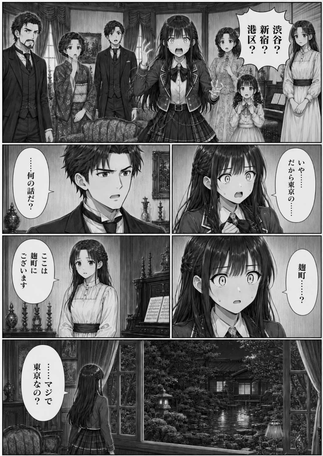 第2話「明治十七年と令和八年」 2ページ