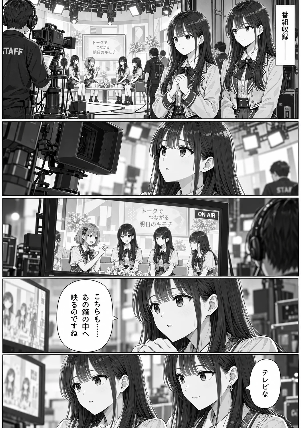 第4話「アイドルというお仕事」 9ページ